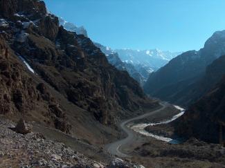 Zap river near Hakkari (April 2005)